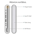 Pikkukuva 4 / 5: Kompakti magneettinen kotelopidike, kova säilytyslaatikko yhteensopiva Apple Pencil 2. sukupolvelle/1. sukupolvelle grey