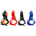 Miniatyrbillede 4 af 5: Universal cykellys monteringsholder 360 graders rotation lampe klemme klemme Blue White