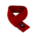 Miniatyrbild 1 av 3: Uppvärmd Halsduk, Justerbar Uppvärmd Halsduk USB Uppvärmda Halsdukar För Kvinnor Laddningsbar red