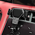 Miniatyrbild 1 av 4: Ny Justerbar Mobiltelefonhållare För Bilventilationsgaller, Fiat Hållare För 500 500c 2012 500x 500l Abarth 695, Snabb Hållare, Biltillbehör No Logo-Black