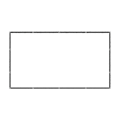 Miniatyrbilde 1 av 4: Projektorlerret 100 Tommer Foldbar 16:9 Projektorlerret Hjemmeprojektorlerret