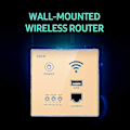Miniatyrbillede 3 af 5: 300 Mbps Indbygget Trådløs Router AP Adgangspunkt WiFi Router LAN Netværk Switch WiFi AP Router Med WPS Kryptering USB Stik Sort Grey