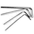 Pikkukuva 5 / 5: Allen-avaimet 1,5 mm / 2 mm / 2,5 mm / 3 mm Nikkelillä päällystetyt ruuviavaimet kuusiokololla