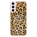 Pikkukuva 3 / 5: Samsung Galaxy S23 5g:lle sähköpinnoitettu marmori kaksoispuolinen Imd-matkapuhelinkotelo Leopard Print