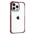 Pikkukuva 3 / 5: Iphone 15 Pro Max -puhelinkotelo, neljän kulman pudotusta kestävä, Tpu + akryylin läpinäkyvä kuori Grey Wine Red