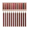 Miniatyrbillede 5 af 5: 12 stk Professionel Træ Lip Liner Pen Vandfast Eyeliner Blyant Dame Charmerende Kvinders Makeup Lang