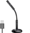 USB Dator Mikrofon, USB PC Mute-knapp med LED-indikator Plug & Play Mac / Windows-kompatibel