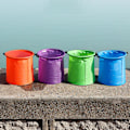 Miniatyrbillede 2 af 5: Spandbar Foldbar Multifunktionel Letvægts Vandre Rygsæk Fiskeri Spand til Strand
