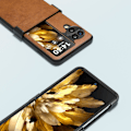 Pikkukuva 3 / 5: Abeel Oppo Find N3 Flip 5g -puhelinkotelo PU-nahkalla ja saranasuojalla Brown