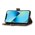 Pikkukuva 5 / 5: Samsung Galaxy S24 Ultra -kotelo, ylin kerros krokotiilinnahkaa Brown