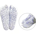 Pikkukuva 5 / 5: Saludea Refleksologia Sukat Set, Zen Refleks Sukat, Refleksologia Sukat Trigger Point Hierontatyökalulla, Aloittelijan Akupiste Hierontatyökalut Jalalle (1 pari) Large Size For Men