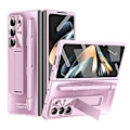 Pikkukuva 1 / 5: Samsung Galaxy Z Fold5 5g -integroitu Ag Matte -taittuva matkapuhelinkotelo kynälokerolla Pink