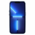 Miniatyrbilde 2 av 5: For iPhone 13 Pro Max-deksel med rhinestones linseramme myk TPU-telefondeksel Blue