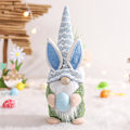 Miniatyrbild 2 av 5: Påskdvärgdocka Dekoration Tomte Kanin Ornament Kanin Docka för Vårgåva B