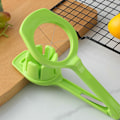Miniatyrbilde 4 av 5: Egg Splitter med langt håndtak i rustfritt stål for jevn kutting - manuell verktøy for kiwi, tomat, banan, fersken, sopp og agurk