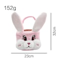 Miniatyrbild 3 av 5: Plush Ko Easterkorg Plush Ko Easterkorg Plyschdocka Pink rabbit