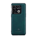 Miniatyrbillede 4 af 4: Dg.ming M1-serie til Oneplus 10 Pro 5g Magnetisk adsorption 2-i-1 pung Pc+tpu+pu læder telefon drop-proof etui med kickstand Green