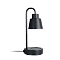 Miniatyrbillede 1 af 5: Elektrisk Stearinlysfusion Bordlampe Retro Stearinlysvarmelampe Sikker Stearinlysfusion Varmer Lys Dæmpningskontakt Til Soveværelsesdekoration Black Black