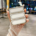 Pikkukuva 4 / 5: Samsung Galaxy Z Flip5:lle tarkoitettu sähköpinnoitettu Tpu-suojakuori Silver