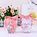 Miniatyrbillede 4 af 5: 5 stk Enhjørning Tema Papir Slikæske Enhjørning Gaveposer Til Fødselsdag Bryllup Babyshower Enhjørning Fest Favør Forsyninger Slikposer Feriepynt 24pcs A