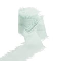 Miniatyrbillede 1 af 5: 1 rulle bånd festlig håndlavet DIY håndværk 3,8 cm bryllupsinvitationer gave frynser kunstig silkebånd til bryllup C