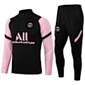 Miniatyrbilde 1 av 3: Paris Real Madrid Barcelona fotballdrakt med lange ermer for trening Paris-black powder M