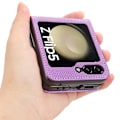Miniatyrbillede 5 af 5: Mobiltelefonetui til Samsung Galaxy Flip5 med diamantmønstret læder Purple
