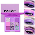 Miniatyrbilde 1 av 5: Øyenskygge Raspberry Sauce Lilla Ni Farger Lysne Øyne Modifisering Polarisert Diamant Lilla Scene Makeup Palette