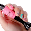 Miniatyrbild 3 av 4: Nagelkonstset för flickor, nagelpennor, salong, DIY-manikyrset, kosmetiska leksaker för flickor