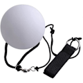 Miniatyrbilde 2 av 5: LED Poi-baller, Myke Poi-baller, Regnbue-fade & Høy Strobe Spinning Swirling Lys Rave Toy Poi Ball 1pcs