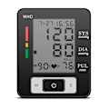 Miniatyrbilde 3 av 5: Blodtrykksmåler for håndleddet, automatisk, stor LCD-skjerm, justerbar mansjett, automatisk dobbel 99 leseminner, automatisk digitalt blodtrykksapparat for hjemmebruk WITH Voice broadcast