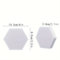 Miniatyrbillede 2 af 4: 6 stk. LED Hexagon Vægskinne, Smart Modulær Honningkage Lys Med App Fjernbetjening Og Musiksynkronisering