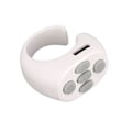 Miniatyrbillede 3 af 5: Smart Ring Controller Bluetooth 5.3 Trådløs Fjernbetjening Sideskifter Til Tik Tok Elektronisk Bog White