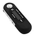 Pikkukuva 1 / 4: USB MP3 -soitin Kannettava Musiikkisoitin Digitaalinen LCD-näyttö 8 Gt Tallennustilaa FM-radio Black