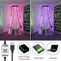 Miniatyrbillede 5 af 5: Juletræspynt Strengslys Garland Glædelig Jul Dekoration Til Hjemmet Julegaver 5M 50LED