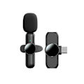 Miniatyrbild 5 av 5: 2-pack trådlös lavaliermikrofon, plug and play professionell mini trådlös lavaliermikrofon, trådlös mikrofon för vloggning live-sändning A