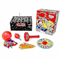 Miniatyrbild 1 av 4: Blast Box Knock Box Trick Spoof Förälder-barn Interaktion Vent Leksak Large size H21cm