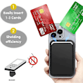 Pikkukuva 4 / 5: Jaster MagSafe Nahkainen Lompakko Yhteensopiva Iphonelle 14 13 12 11 Pro Max Xr Xs Max 7 8 Plus RFID Kortinpidin MagSafe-Magneetilla Red