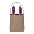 Miniatyrbillede 1 af 3: Påskekurv Taske - Kaninøre Design - Indkøbskurve Børneparty Gaveposer Purple