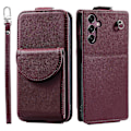 Miniatyrbilde 1 av 5: Etui for Samsung Galaxy A34 5G - Vertikal lommebok med stropper Style D