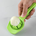 Miniatyrbilde 5 av 5: Egg Splitter med langt håndtak i rustfritt stål for jevn kutting - manuell verktøy for kiwi, tomat, banan, fersken, sopp og agurk