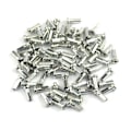 Miniatyrbilde 1 av 5: 60 stk Fargerike Sykkel Eikerhetter, Hjul Eiker Nippel Dekorasjon Silver