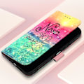 Miniatyrbillede 5 af 5: For Samsung Galaxy A05s 3D Maleri Vandret Flip Læder Mobiltelefon Etui Chasing Dreams