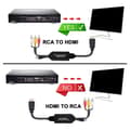 Miniatyrbillede 5 af 5: 3RCA CVBs HDMI til RCA Kabeladapter HDMI til RCA Konverter til PC Bærbar DVD Type A