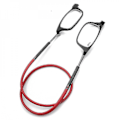 Pikkukuva 3 / 5: Lukulasit Korkealaatuiset Tr Magneettiset Imu- ja Kaula-ripustus Funky Lukulasit Red 1.0 Magnification