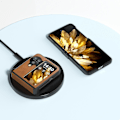 Miniatyrbilde 4 av 5: Abeel For Oppo Find N3 Flip 5g Telefondeksel Pu Lær Hengselbeskyttelsesdeksel Brown