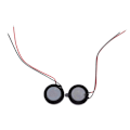 Pikkukuva 2 / 5: 2 kpl 15 mm pyöreää magneettista diskanttikaiutinta 8 ohmia 1 W