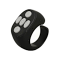 Miniatyrbillede 4 af 5: Smart Ring Controller Bluetooth 5.3 Trådløs Fjernbetjening Sideskifter Til Tik Tok Elektronisk Bog Black