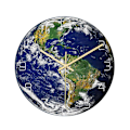 Miniatyrbild 1 av 5: Luminous Earth Väggklocka Akrylmaterial Tyst Heminredning Väggklocka A