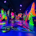 Pikkukuva 2 / 4: 100W LED UV Musta Valo, Tehokas UV-Valonheitin, IP66, 395nm UV-Lamppu Jouluun, Halloween Glow Partyyn (2 Pakkausta) 2pcs